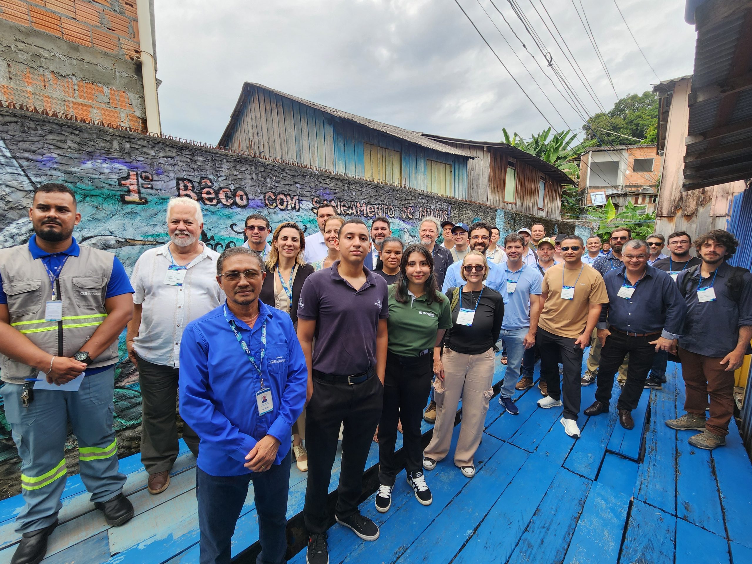 Comitiva do Instituto de Tecnologia de Massachusetts conhece soluções de saneamento básico para a Amazônia